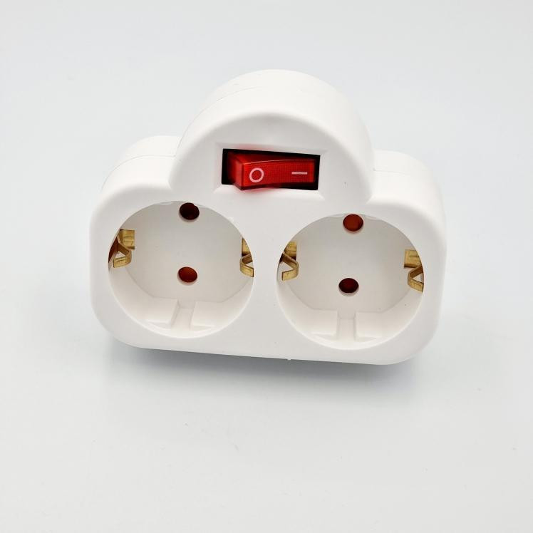 Двійник вертикальний з кнопкою YW-7392N Харків - фото 1