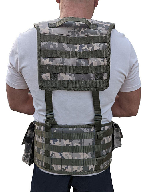 Розвантажувальна система без півсумків РПС Розвантаження тактичний розвантажувальний ремінь molle з  Днепр - изображение 2