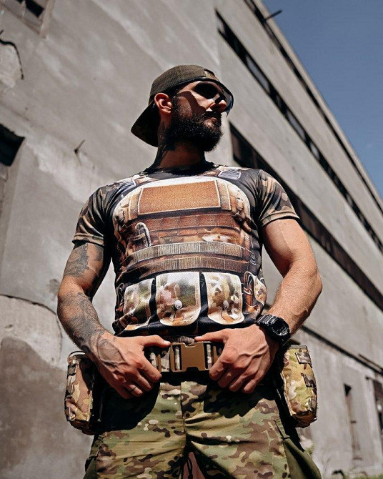 Тактическая потоотводящая футболка oblivion GENEZIS  ДЛ7158 Одесса - изображение 3