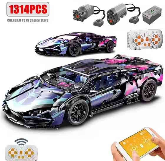 Конструктор 1в1 Lamborghini Sian Technic Lego с Управлением 1280 + шт. Харьков