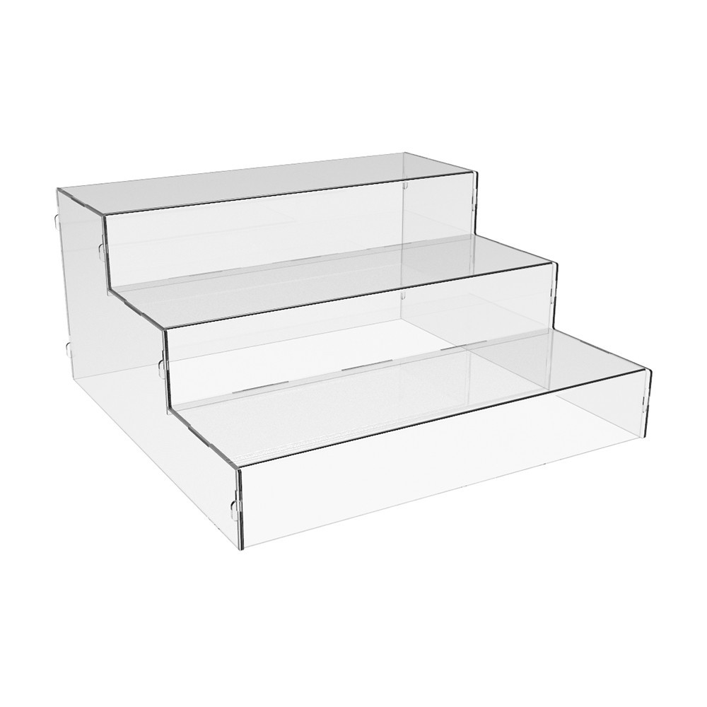 Товарна горка EKOSTAR на 3 сходинки з акрилу 300x300x150 2 мм Київ - фото 2