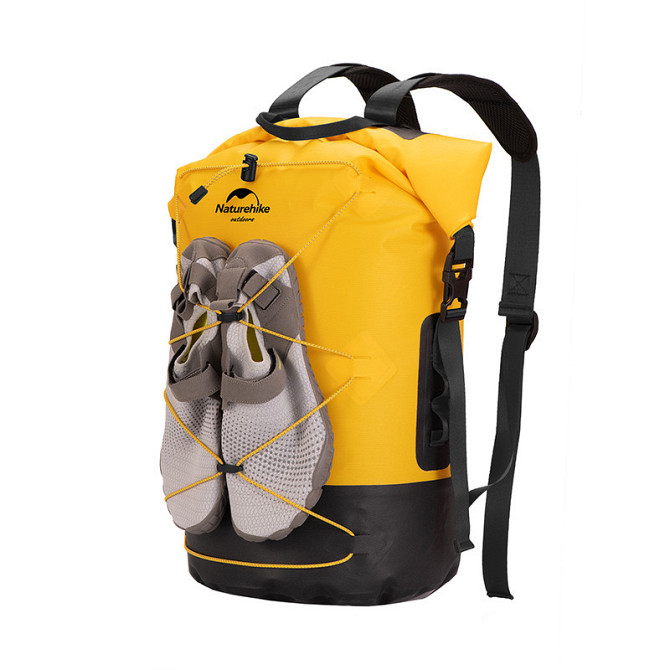Водонепроницаемый рюкзак Naturehike NH21FSB04 40л (Желтый) Винница - изображение 1