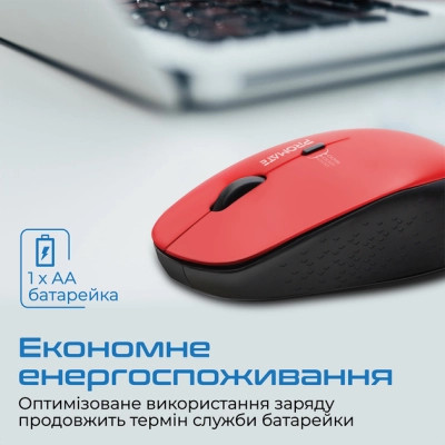 Мышка Promate Tracker Wireless Red (tracker.red) Винница - изображение 5