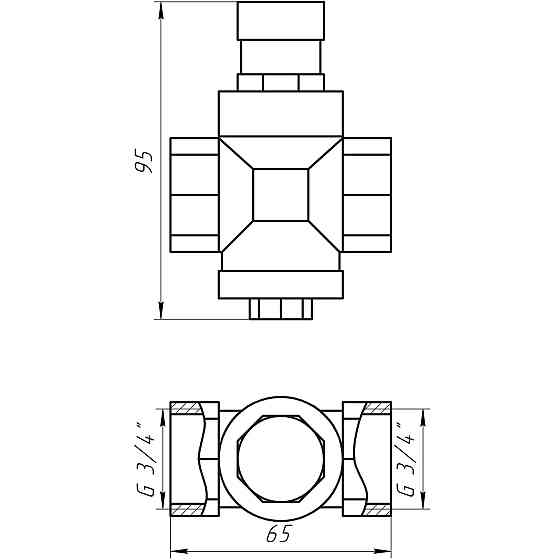 Редуктор ITAP  3/4″ 360 Київ