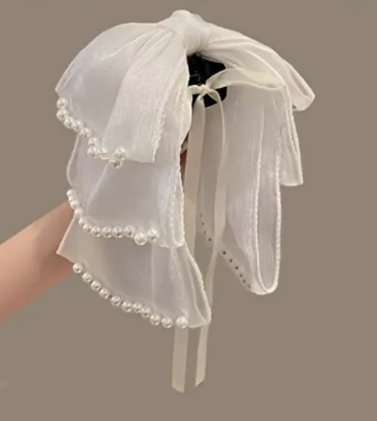 Заколка-крабик "Бант" Сміла - фото 3