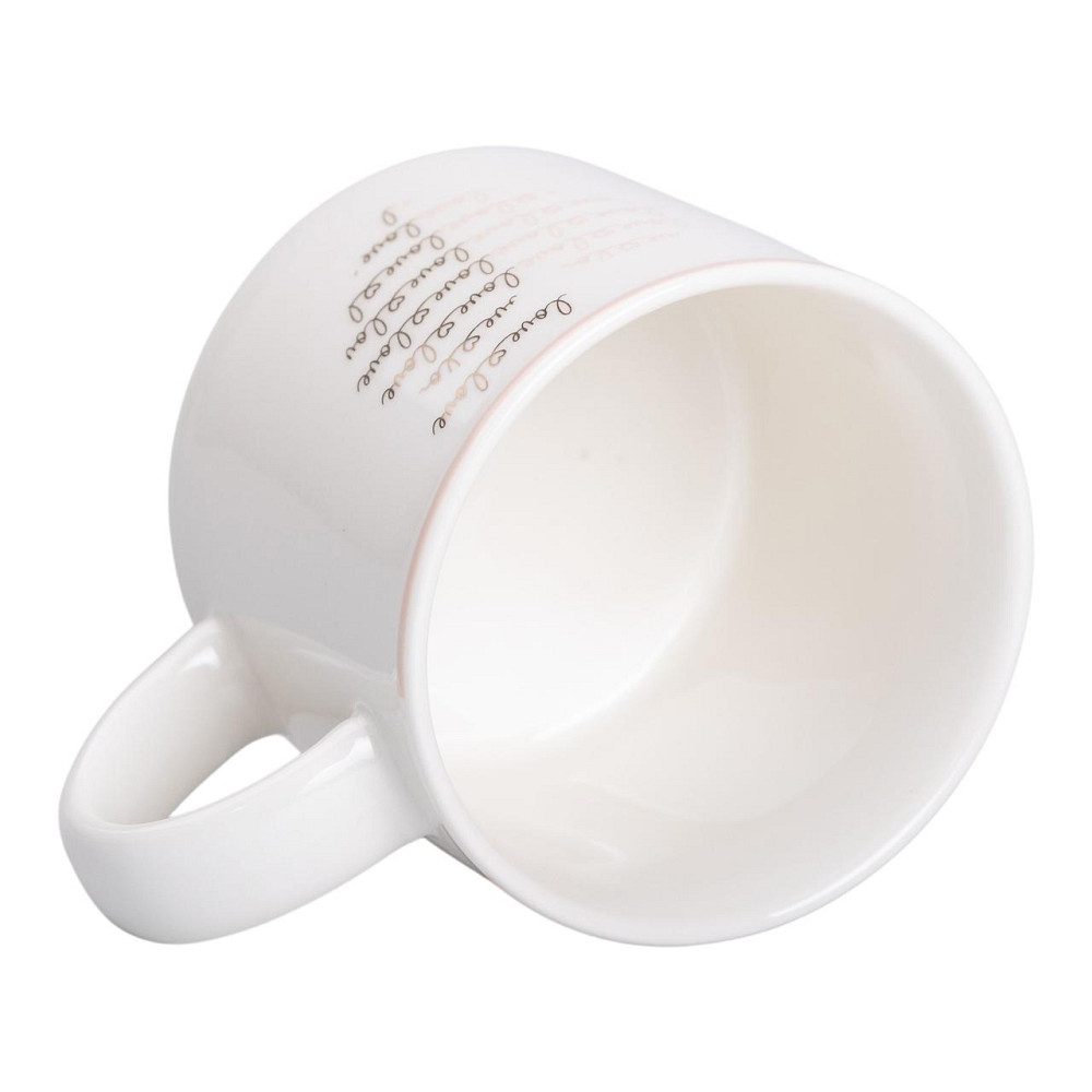 Liling Rongxiang Ceramic Кружка порцелянова 350 (мл) для кави та чаю Біла RX-N240126W Коломыя - изображение 4