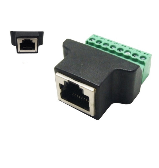 Адаптер RJ45 для мережевого кабеля на клемники Київ - фото 3