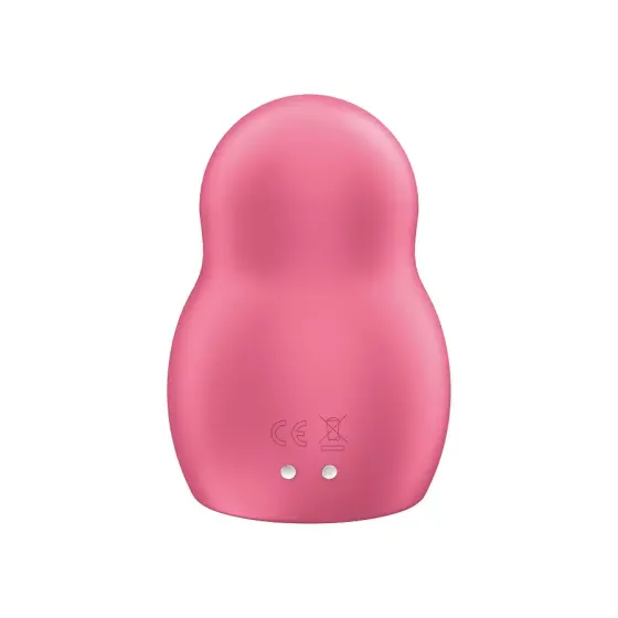 Вакуумний стимулятор з вібрацією Satisfyer Pro To Go 1 Red Львів