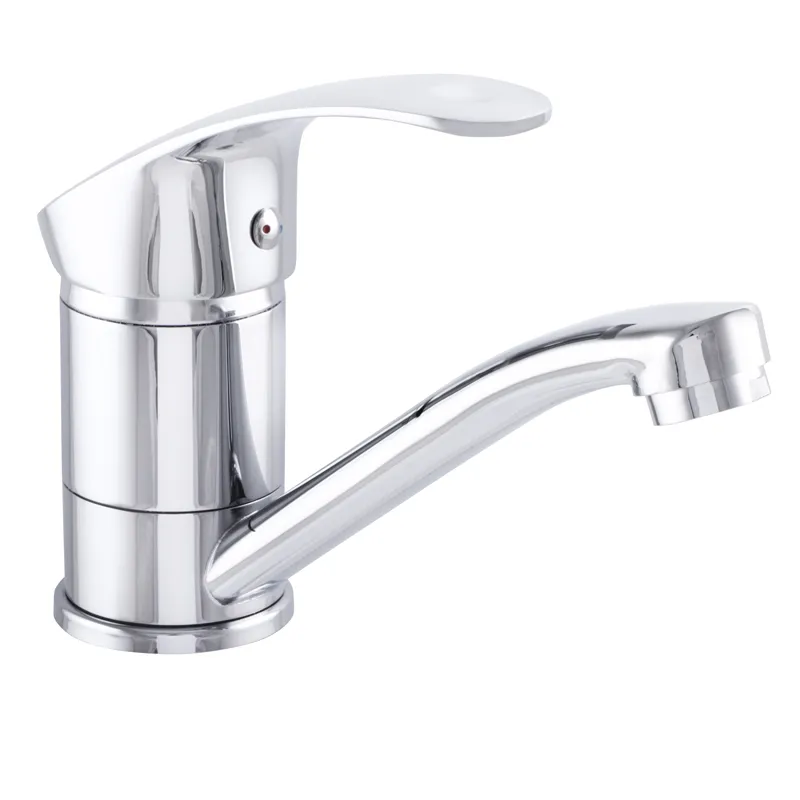 Сучасний змішувач для умивальника Zerix PED-B 135 (ZX0064) з комфортним керуванням Харків - фото 1