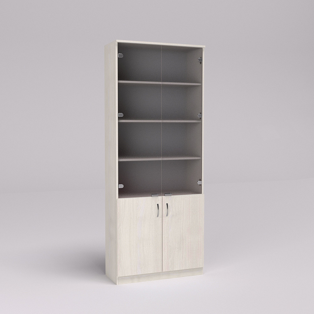 Шкаф офисный ОШС-1, Дуб Шамоні Світлий, 800/340/2100 Львов - изображение 3