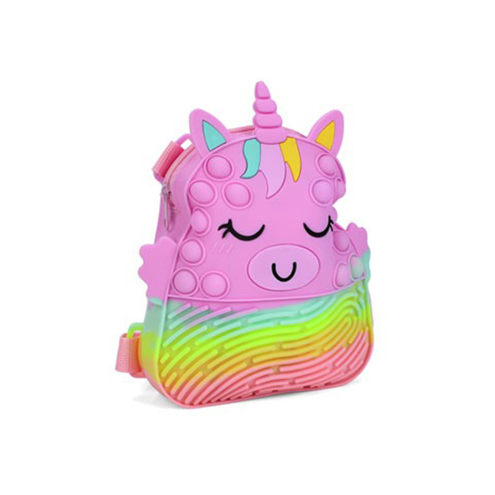 Дитяча сумочка-рюкзачок "Єдиноріг" 9882(Violet) розмір 20 см Вінниця - фото 1