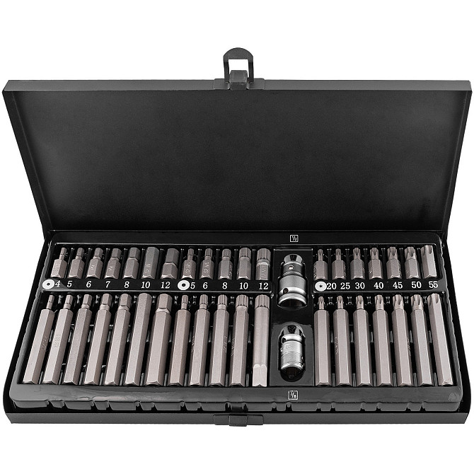 Набір біт IMBUS, HEX, TORX, SPLINE Richmann 40 шт (C6940) Коломыя - изображение 2