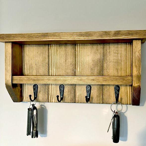 Ключница деревянная 