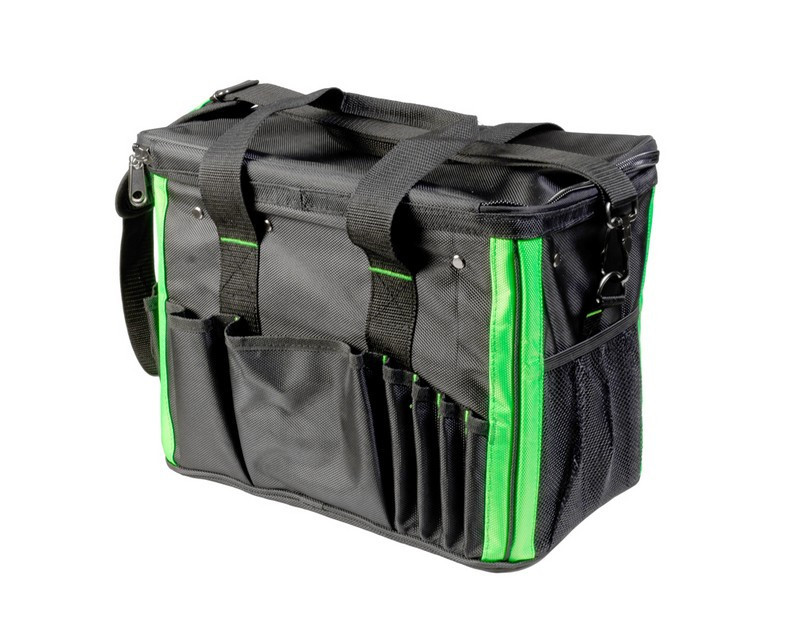 Сумка для инструмента MASTERTOOL 360х270х240 мм 23 кармана усиленное дно съемный ремешок 1680 DEN 79-1935 Ровно - изображение 2