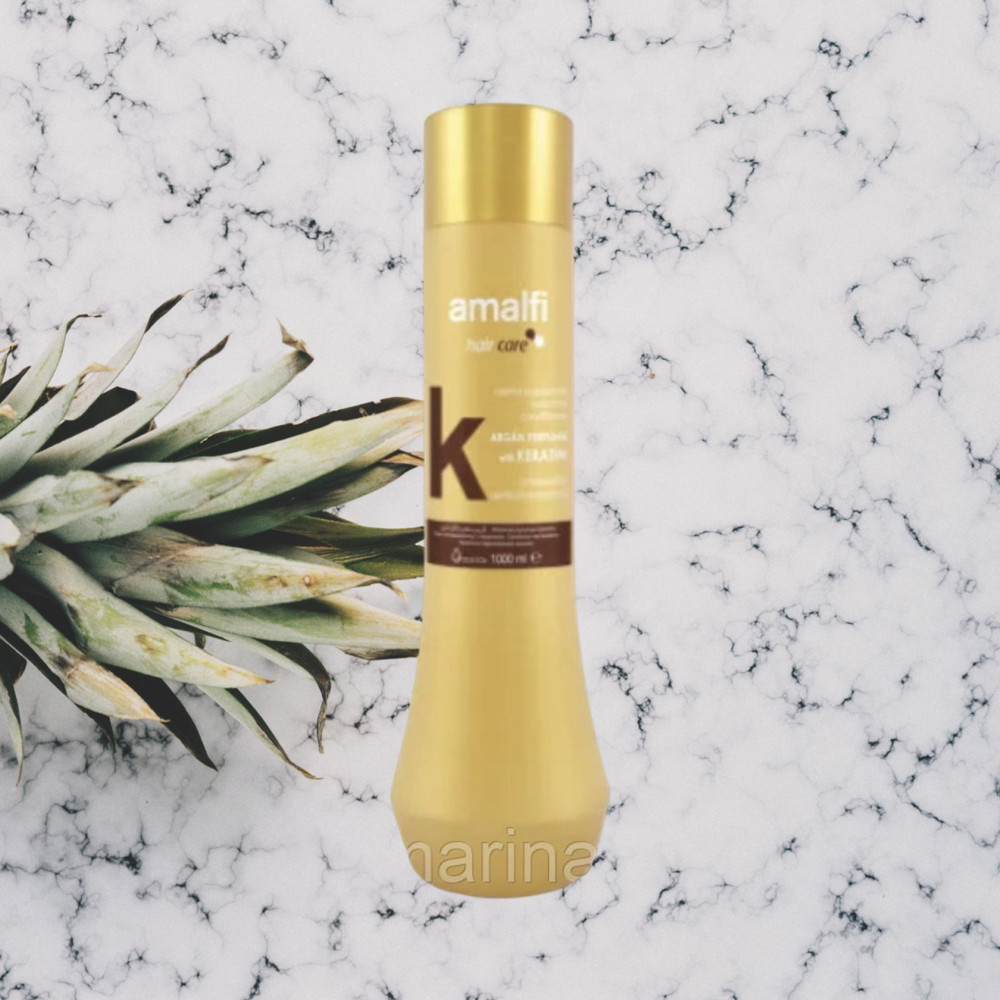 Бальзам для волосся Amalfi Keratin Argan 1000 мл Виноградів - фото 2