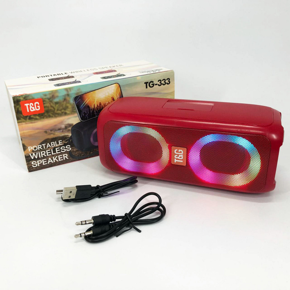 Bluetooth стерео колонка з радіо TG333, Активна акустична колонка з акумулятором акумуляторна GF-11 Львів - фото 6