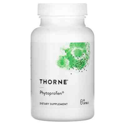 Трави Thorne Research Фітопрофен, Phytoprofen, 60 капсул (THR79904) Вінниця