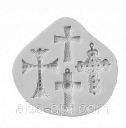 Молд силіконовий 9 х 9 см Хрести (шт.) Одеса