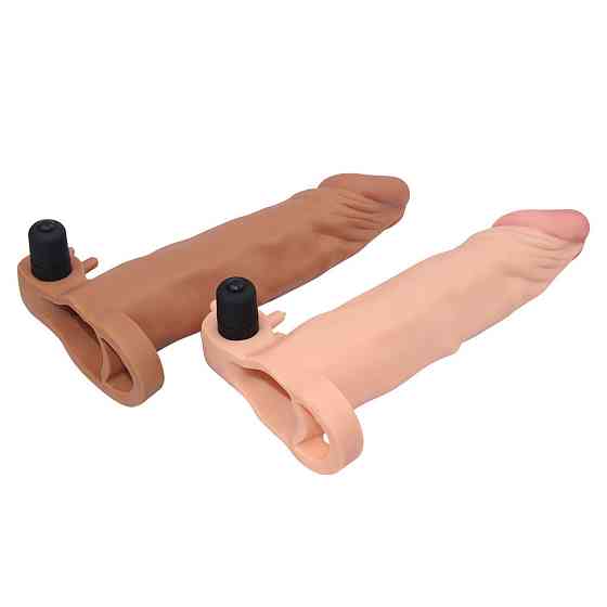 Насадка на член - Pleasure X-Tender Vibrating Penis Sleeve Add 2