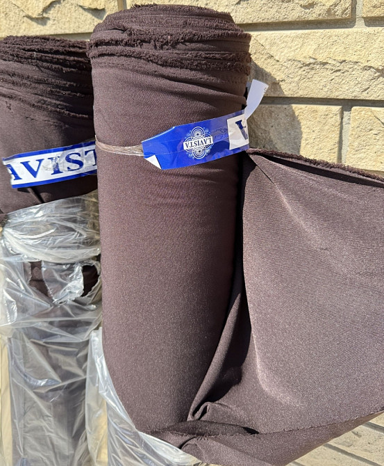 Ткань / опт / габардин коричневый - от 5 м. Киев - изображение 1