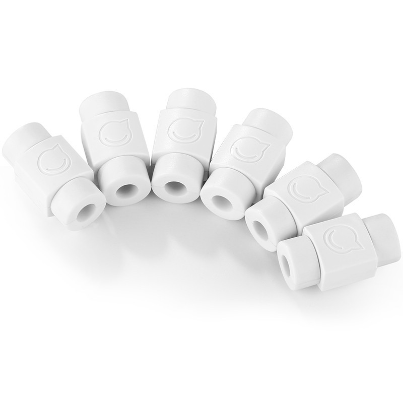 Захисна насадка UGREEN LP127 для кабелю Apple (Білі, 6 шт/уп) Николаев - изображение 2