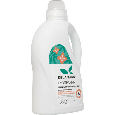 Кондиціонер для білизни DeLaMark з ароматом квітів сандалового дерева 2 л (4820152331403) Вінниця - фото 1