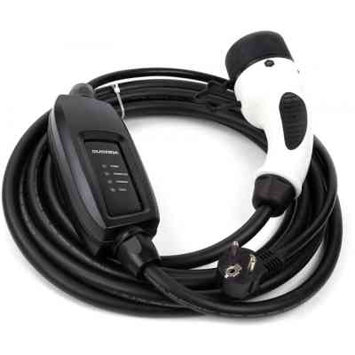 Зарядний пристрій для електромобіля Duosida Type 2 - Schuko (220V), 16A, 3.6кВт, 1-фазное, 5м (EV200276) Вінниця