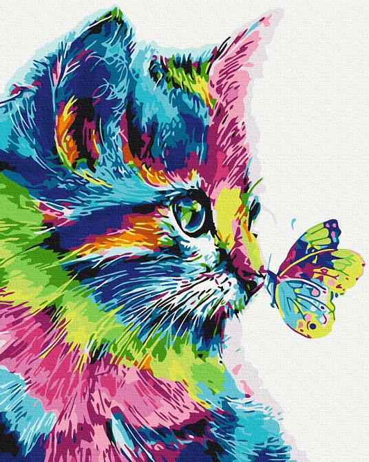 Котик в краске Киев - изображение 1
