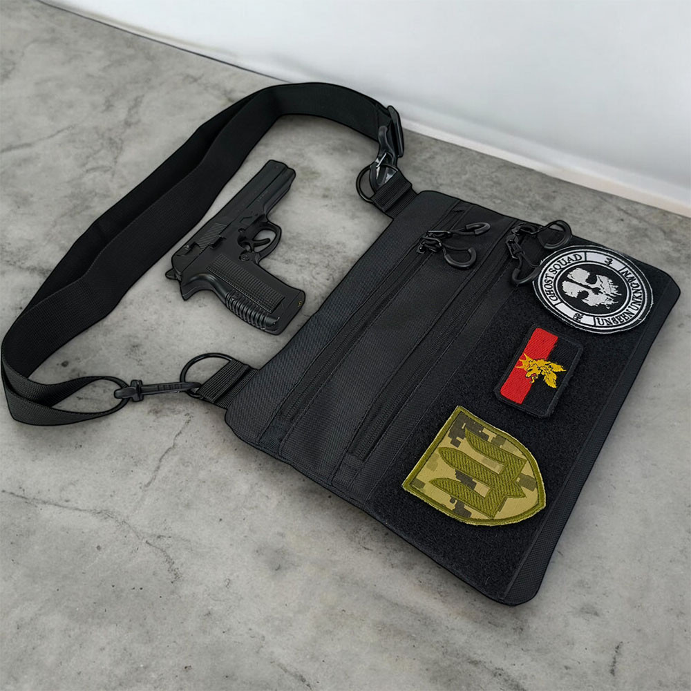 Чоловіча сумка тактична з кордури, Багатофункціональна тактична сумка натовська CK-82 Львів - фото 3