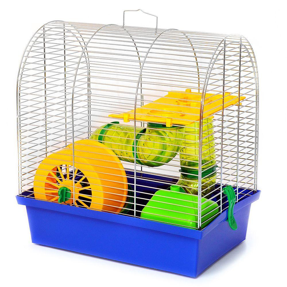 Клітка для гризунів Бунгало 2 Люкс металева з аксесуарами (33.5 х 23 х 36.5 см), Лорі Вінниця - фото 2