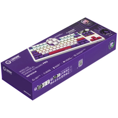 Клавіатура Lorgar KBP70TKLW Wireless TKL Mechanical Pro UA White (LRG-KBP70TKLW-WH-US) Вінниця - фото 3