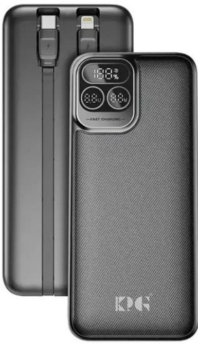 Зовнішній акумулятор (power bank) 30000мА·год 22,5Вт KP KPG-301 Харків - фото 1