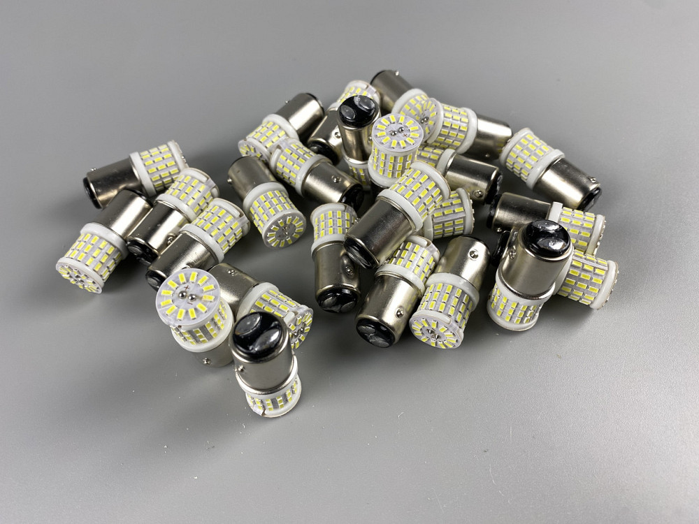 Лампа LED стоп-сигналу і покажчика повороту 12V з 2-х контактним цоколем 1157 BAY15d Мукачево - фото 9