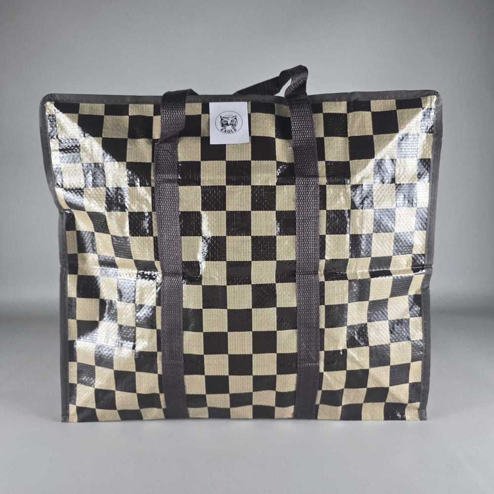 Сумка господарська, поліпропіленова, з кольоровим малюнком No1 Прошита (38x34x18) (1 шт.) Харків - фото 7