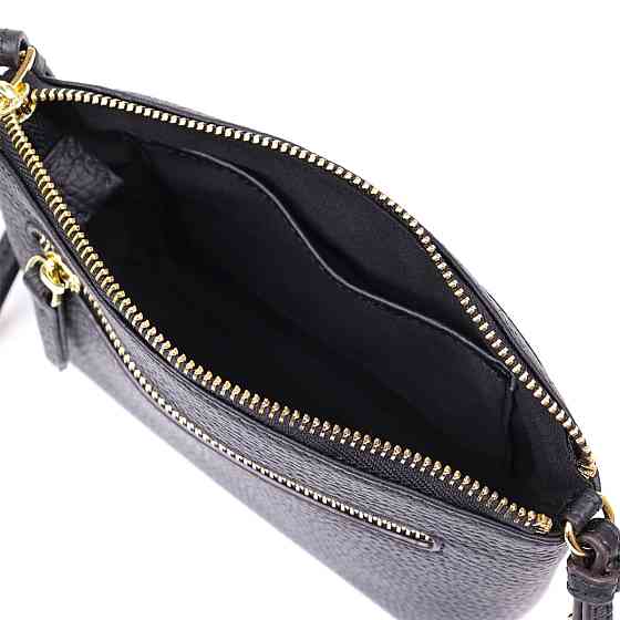 Жіноча шкіряна сумка Чорний (Vintage) Київ