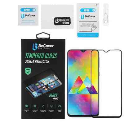 Стекло защитное BeCover Vivo Y1S Black (706484) Винница