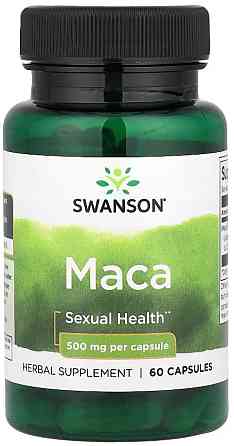 Мака Swanson Maca 500mg 60 caps Київ