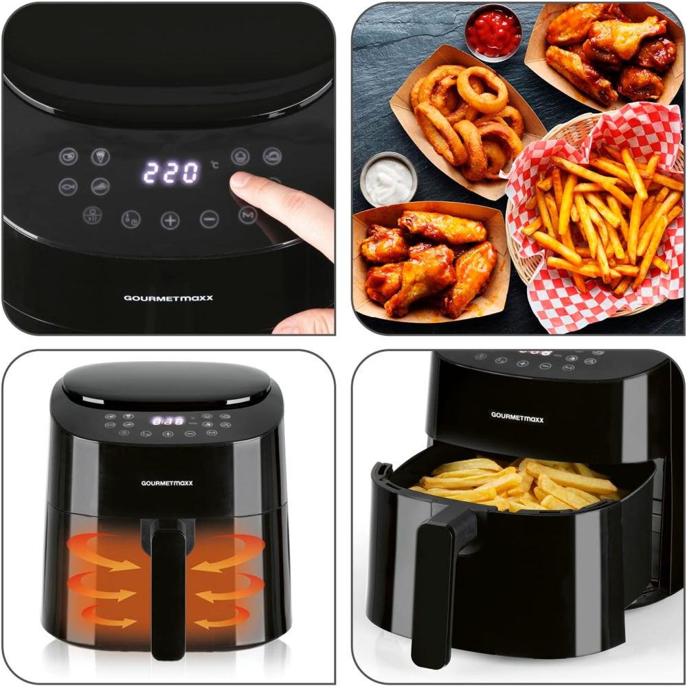 Аерофритюрниця GOURMETmaxx 11822 4.5 л Луцк - изображение 4