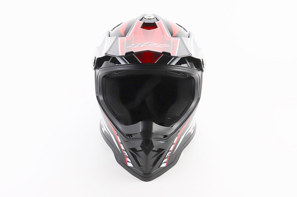 Шолом кросовий/ендуро/АТV BLD-819-7 L (59-60см), ЧОРНО-ЧЕРВОНИЙ Київ - фото 4