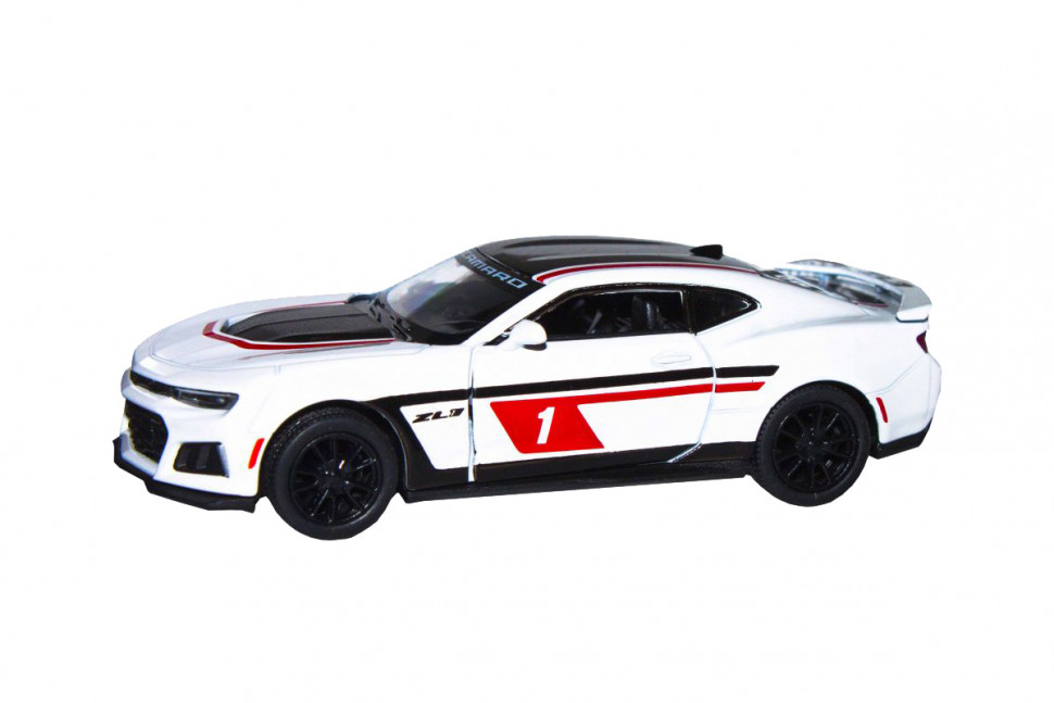 Детская модель машинки Chevrolet Camaro ZL1 2017 Kinsmart KT5399FW инерционная, 1:38 White Винница - изображение 1