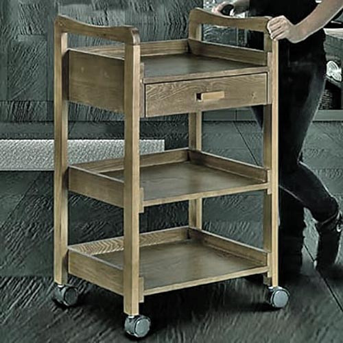 Етажерка для ванної на коліщатах "Запріда" палісандр Миколаїв - фото 1