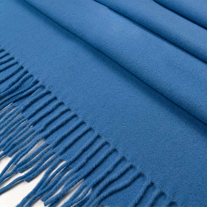 Шарф женский кашемировый 50х200 SAFALANO голубой Сумы - изображение 2