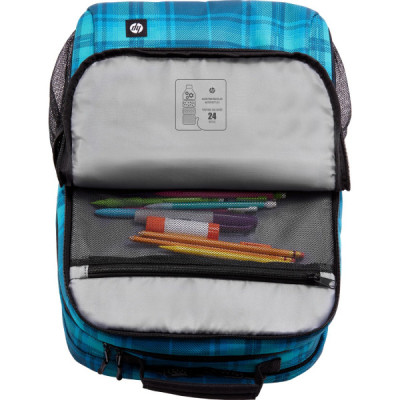 Рюкзак для ноутбука HP 16.1" Campus Tartan Plaid Blue (7J594AA) Винница - изображение 7