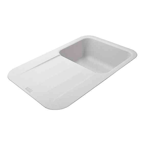 Гранітна мийка Globus Lux OBER перловий 780х500 мм Київ