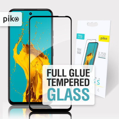 Скло захисне Piko Full Glue Tecno Spark 30C Black (1283126599378) Вінниця - фото 5
