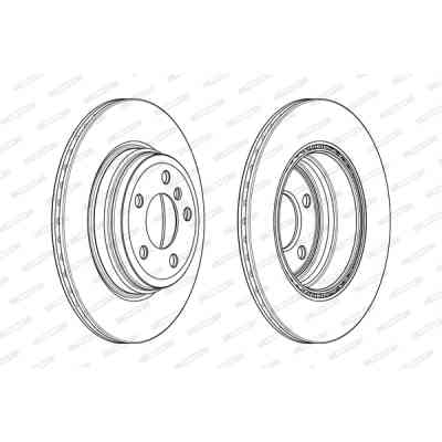 Гальмівний диск FERODO DDF2404C Вінниця