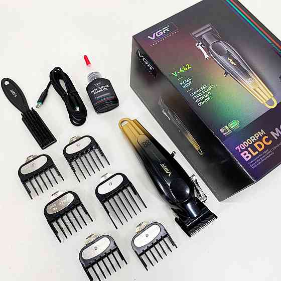Машинка для стрижки волосся електрична VGR V-662, Водонепроникний тример для стрижки VS-54 Львів
