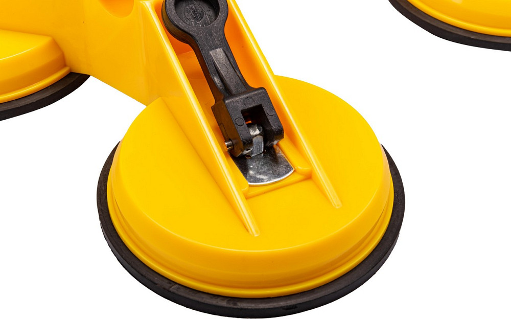 Тримач для скла MASTERTOOL вакуумний Ø 125 мм 4в1 180 кг ABS пластик 14-0904 Коломыя - изображение 6