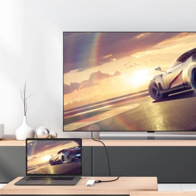 Концентратор J5create USB-C 6-in-1 2xUSB 3.1 + USB-C PD + HDMI + SD/TF + 3.5mm white (JCD373-N) Винница - изображение 5