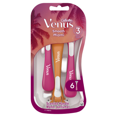 Бритва Gillette Venus Smooth Miami 6 шт. (8700216756907) Вінниця - фото 2